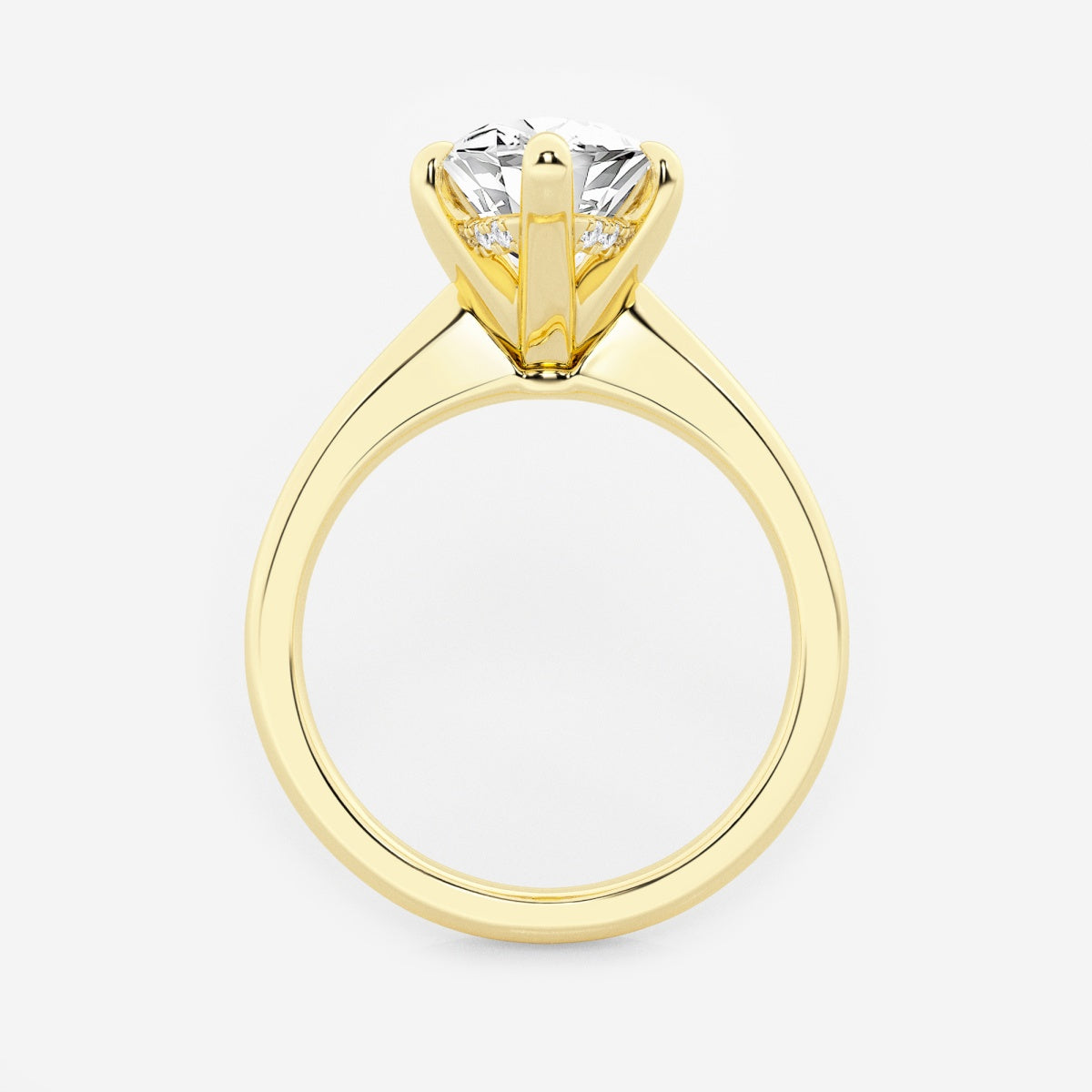 Esme - Hidden Halo Design Engagement Ring