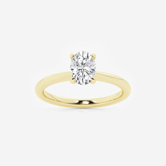 Esme - Hidden Halo Design Engagement Ring
