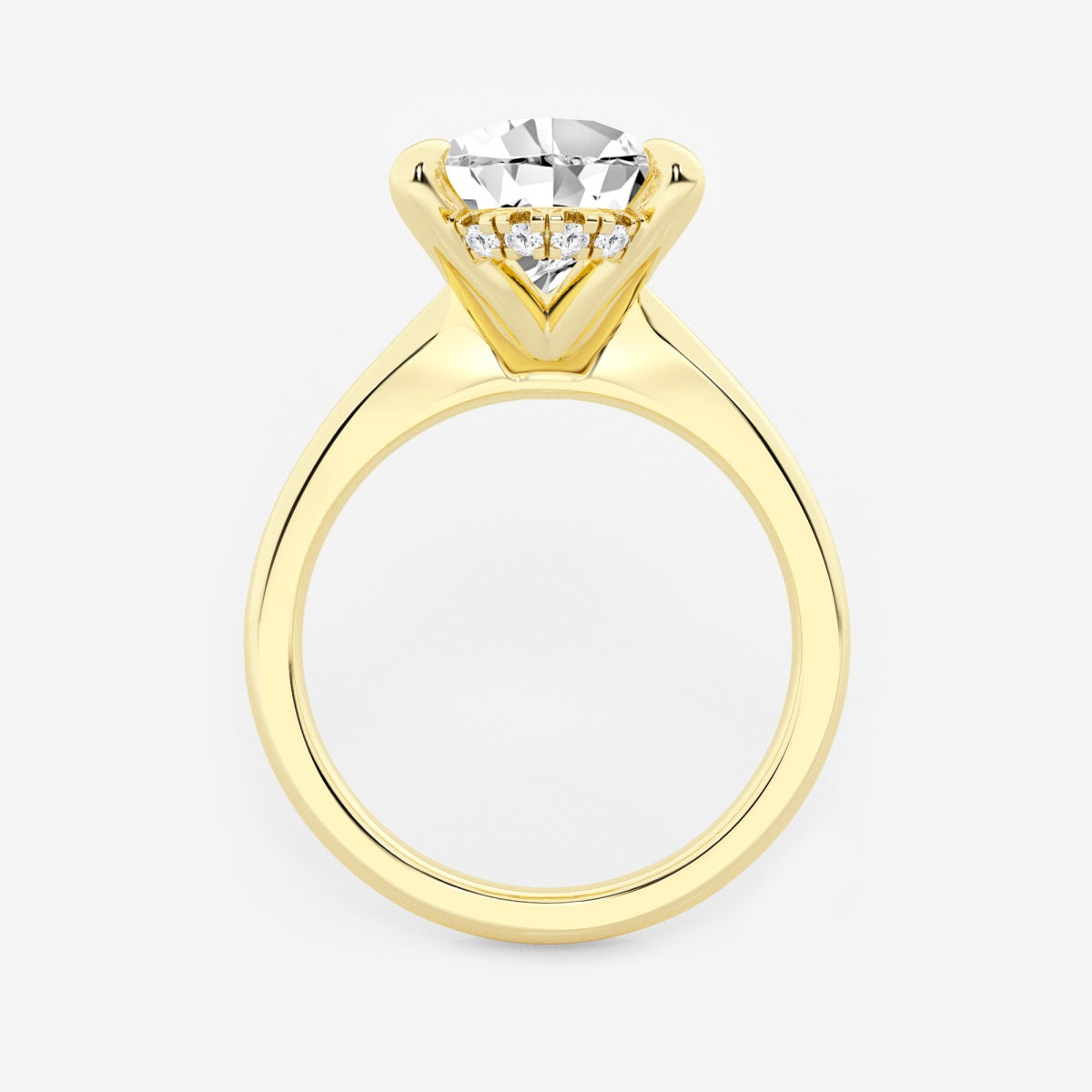 Esme - Hidden Halo Design Engagement Ring