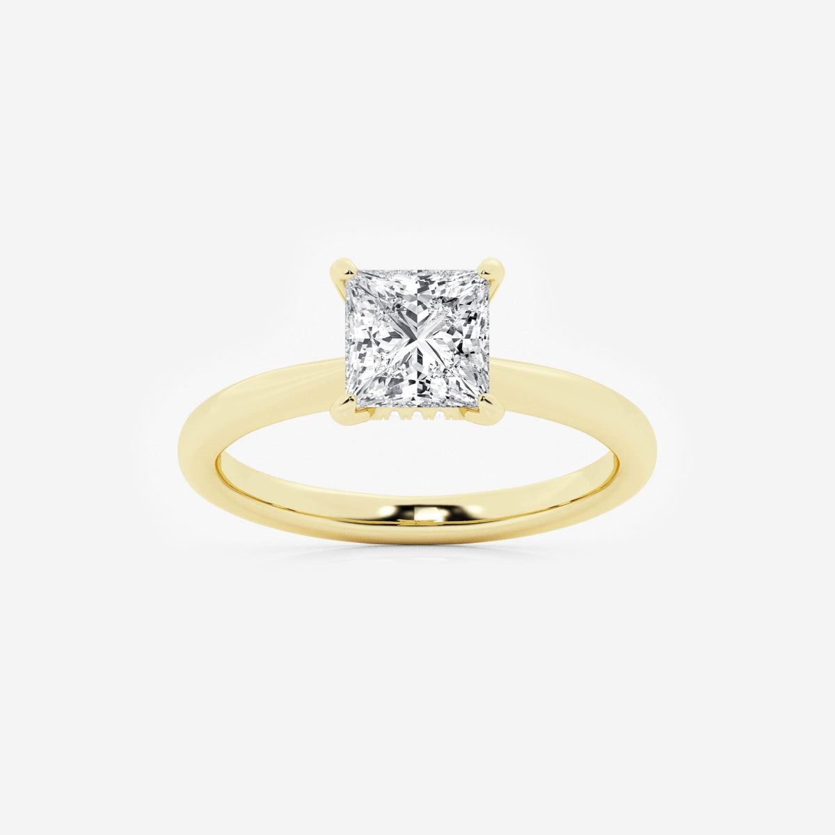 Esme - Hidden Halo Design Engagement Ring