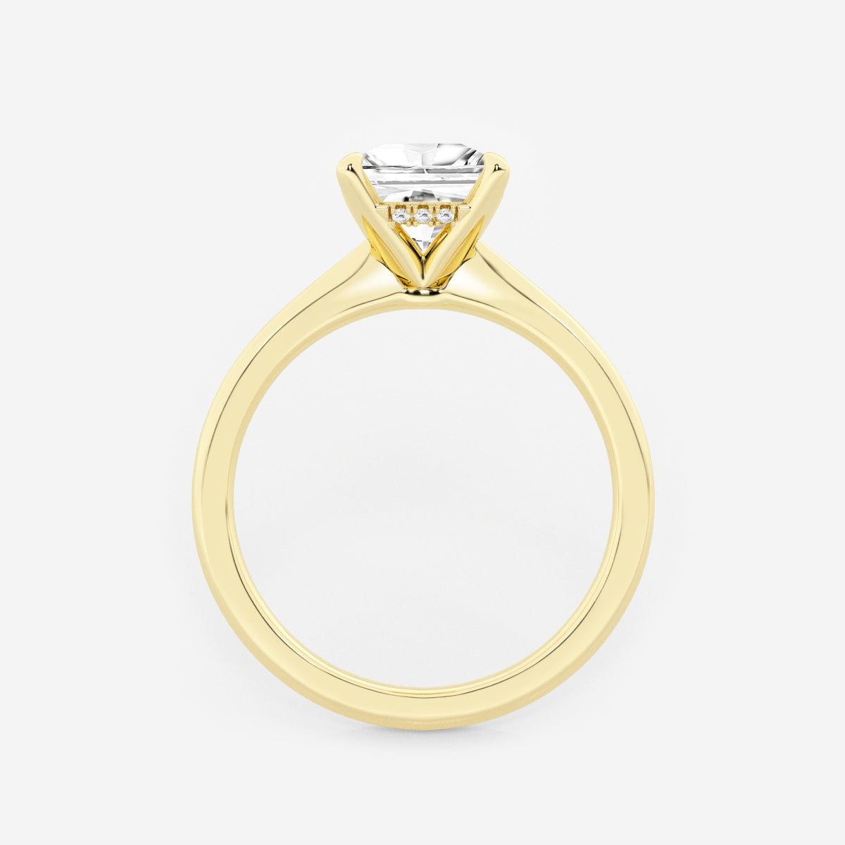 Esme - Hidden Halo Design Engagement Ring