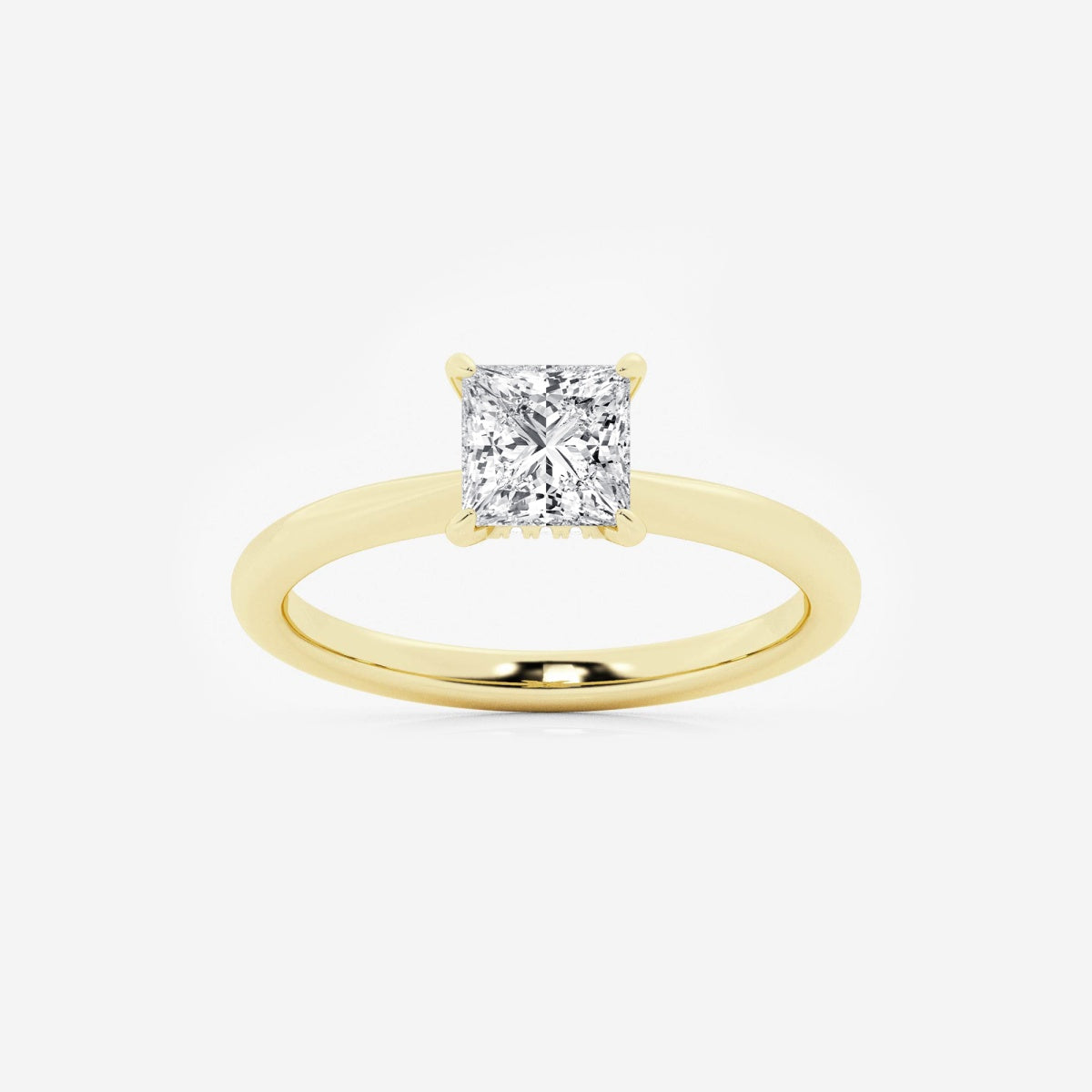 Esme - Hidden Halo Design Engagement Ring