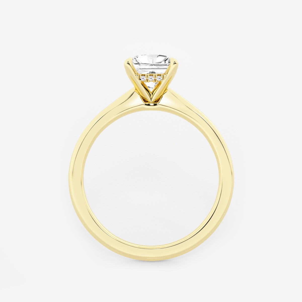 Esme - Hidden Halo Design Engagement Ring