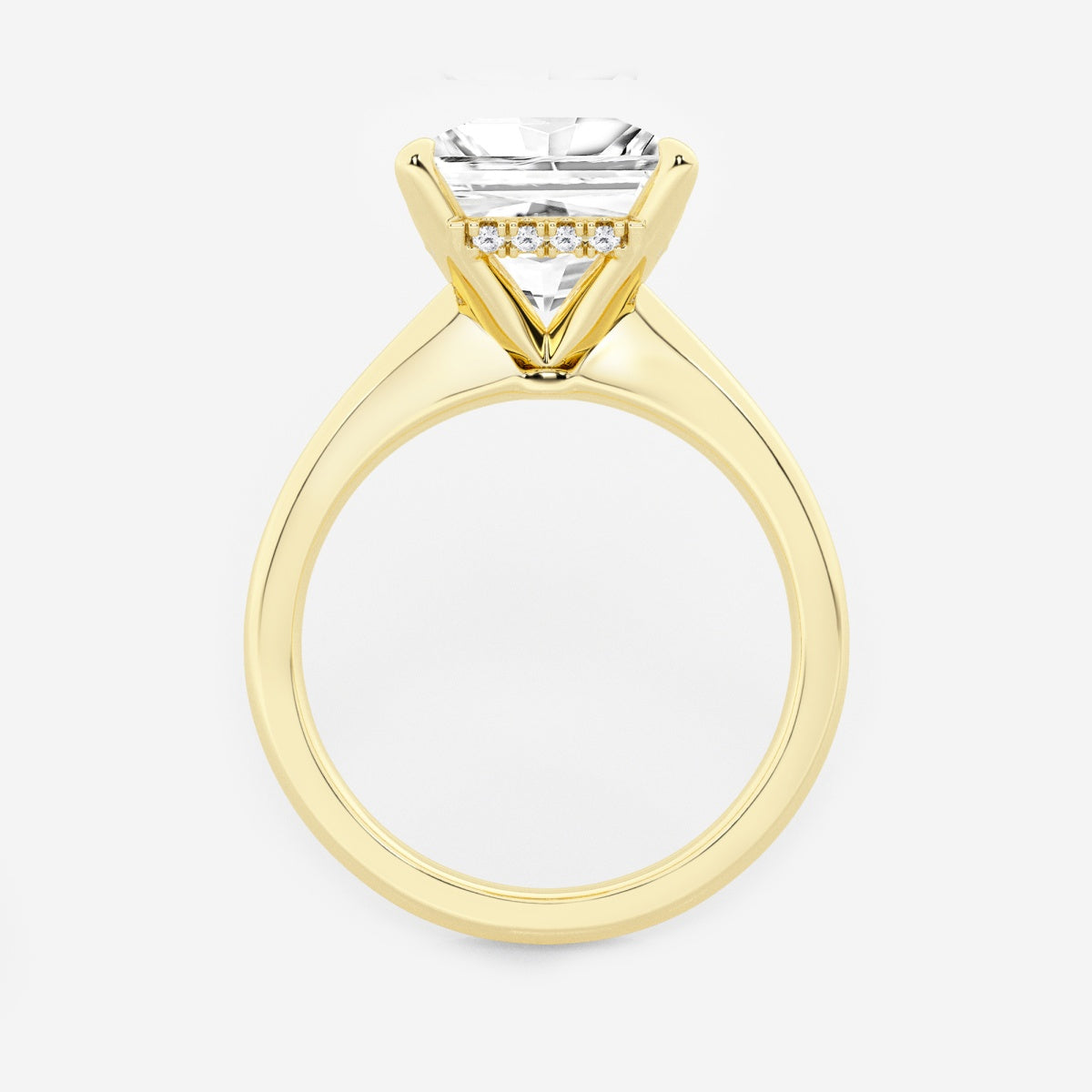 Esme - Hidden Halo Design Engagement Ring