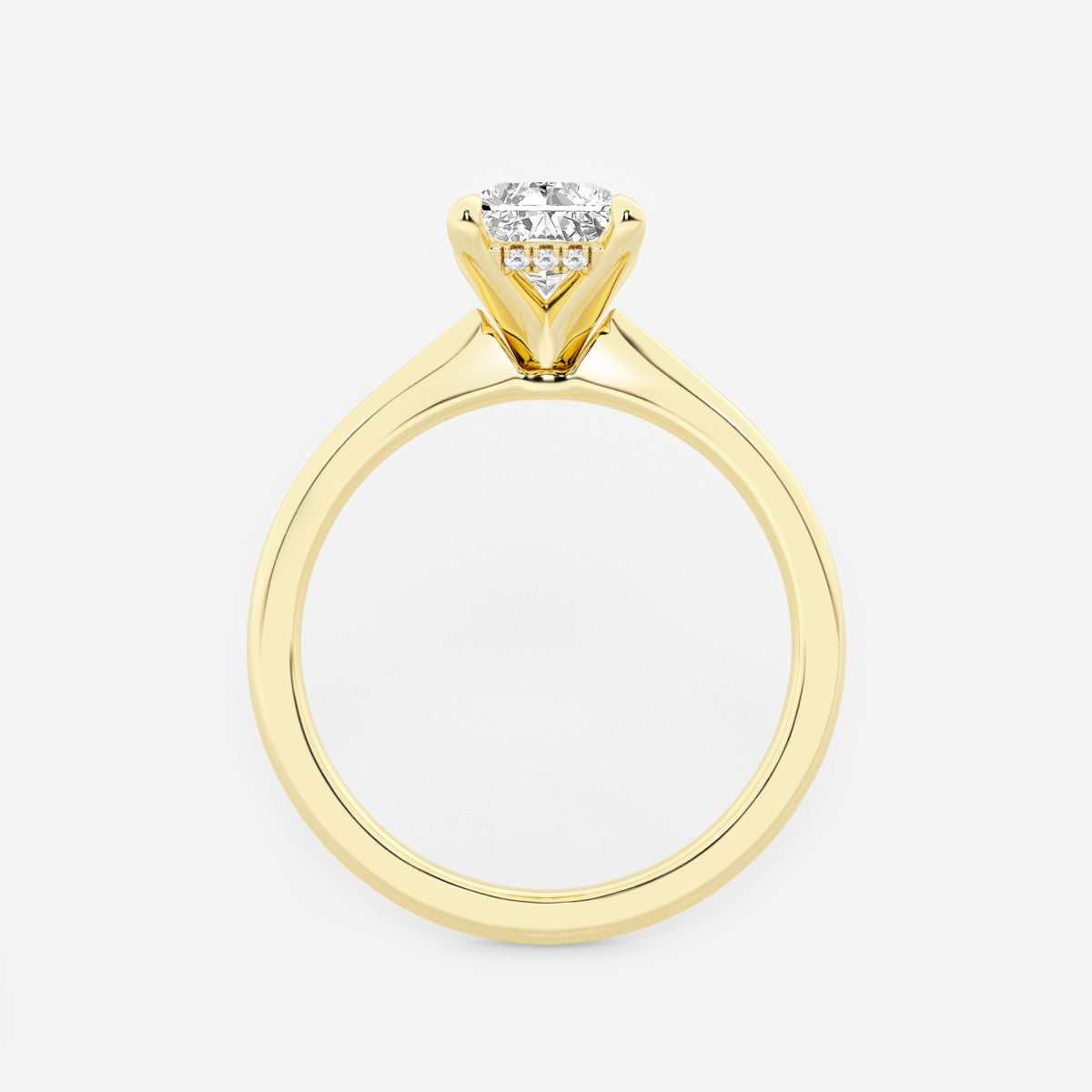 Esme - Hidden Halo Design Engagement Ring