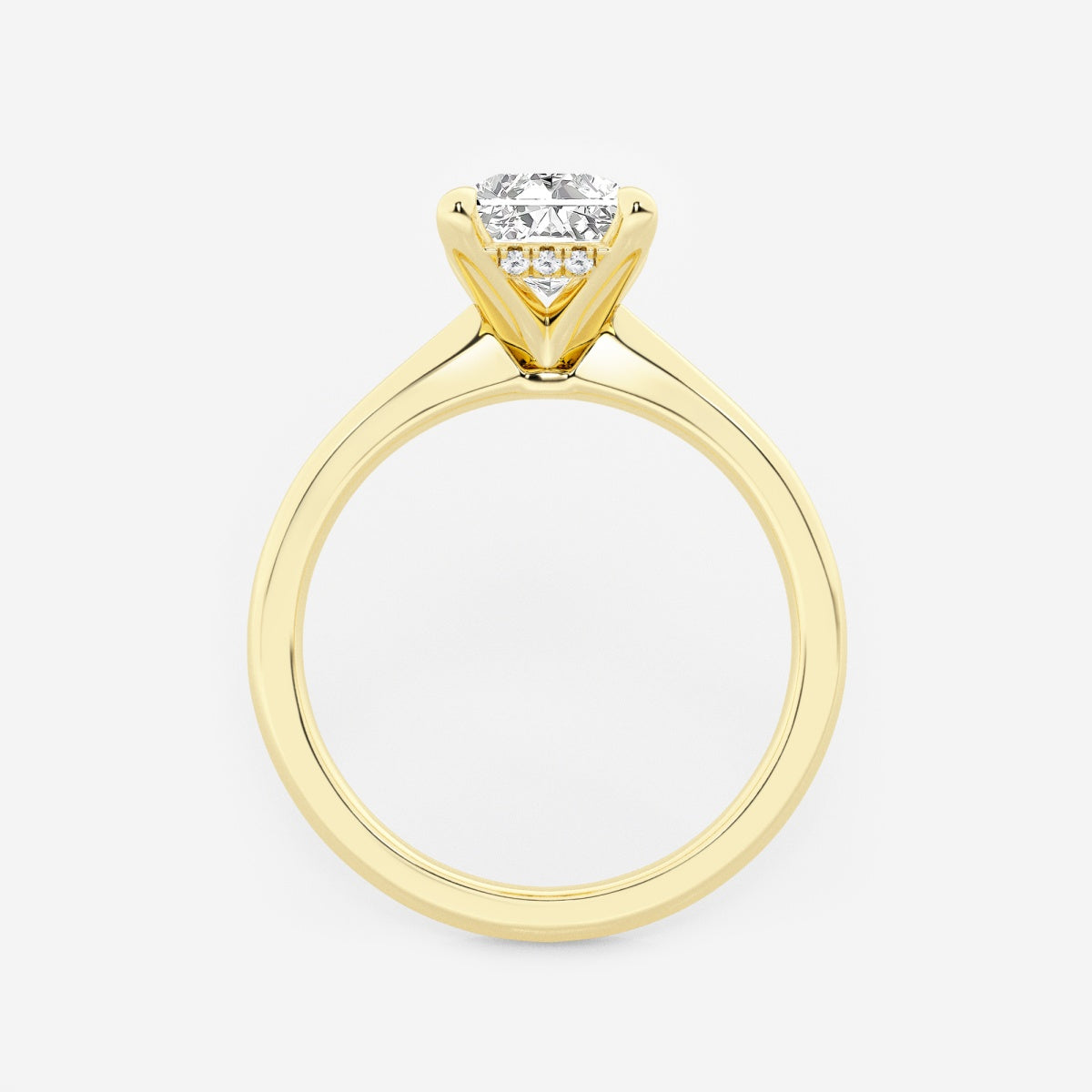 Esme - Hidden Halo Design Engagement Ring