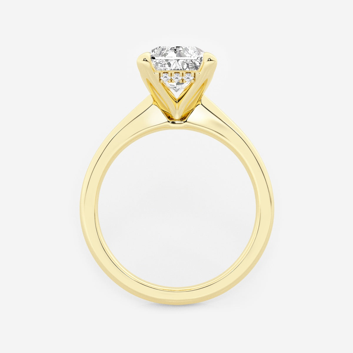 Esme - Hidden Halo Design Engagement Ring