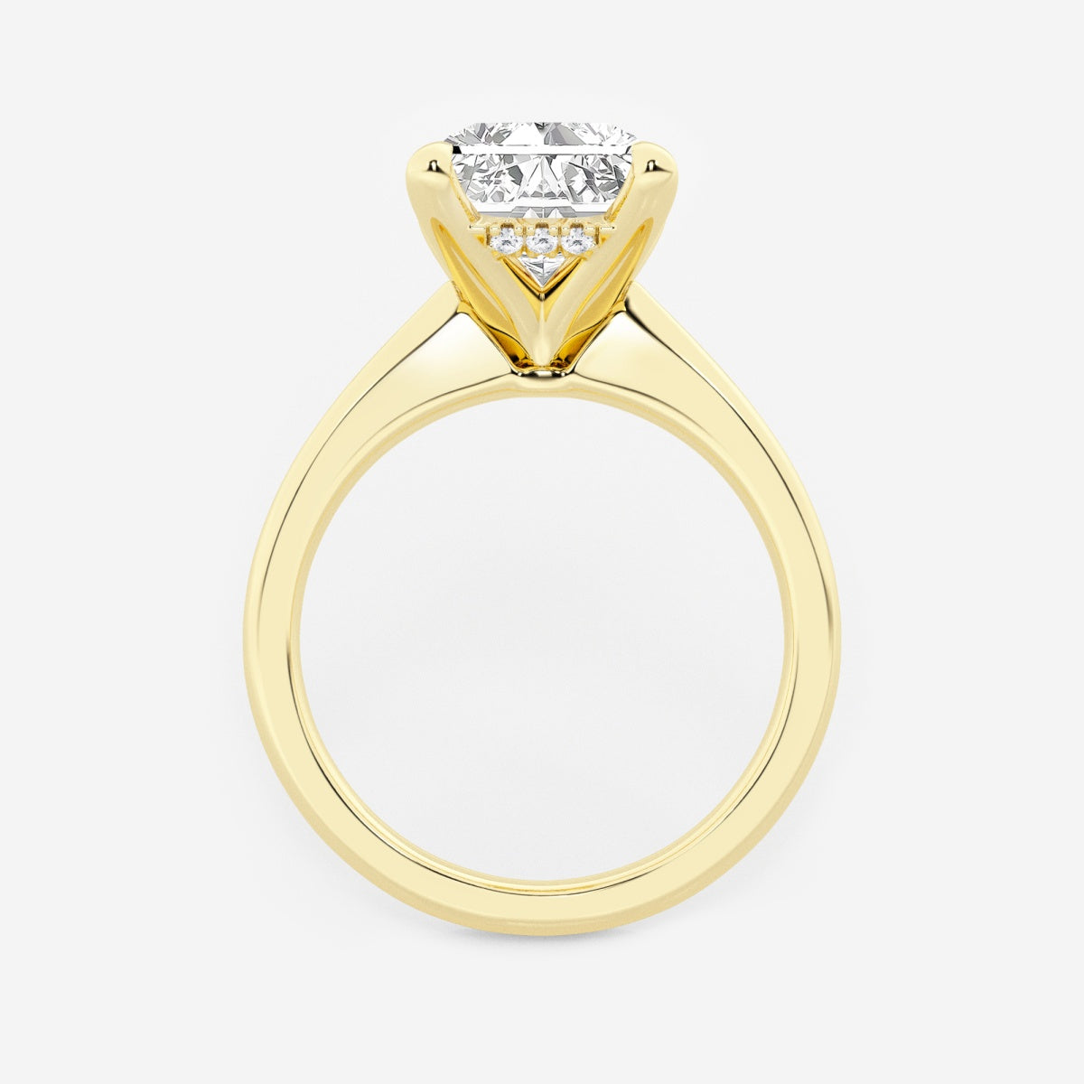 Esme - Hidden Halo Design Engagement Ring