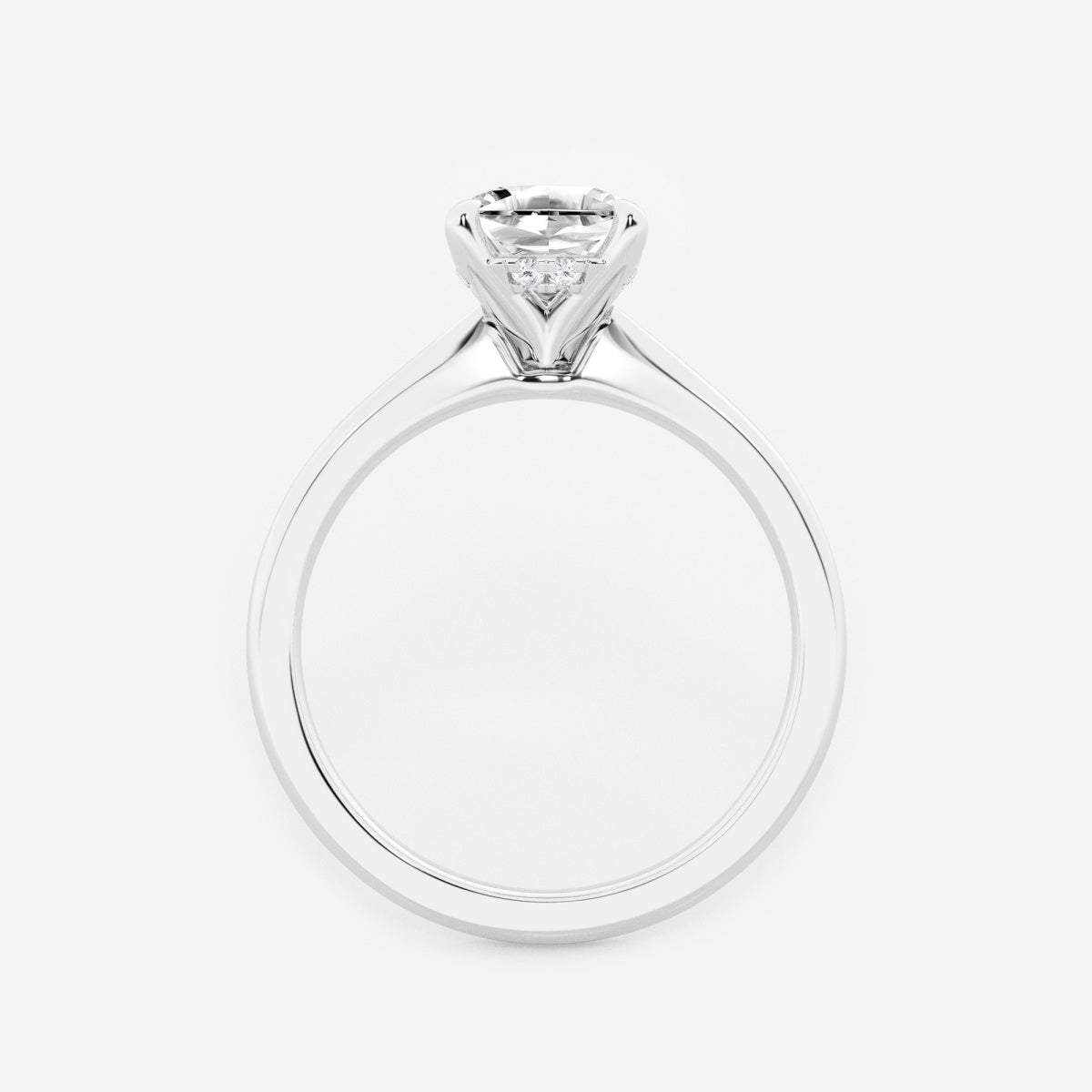 Esme - Hidden Halo Design Engagement Ring