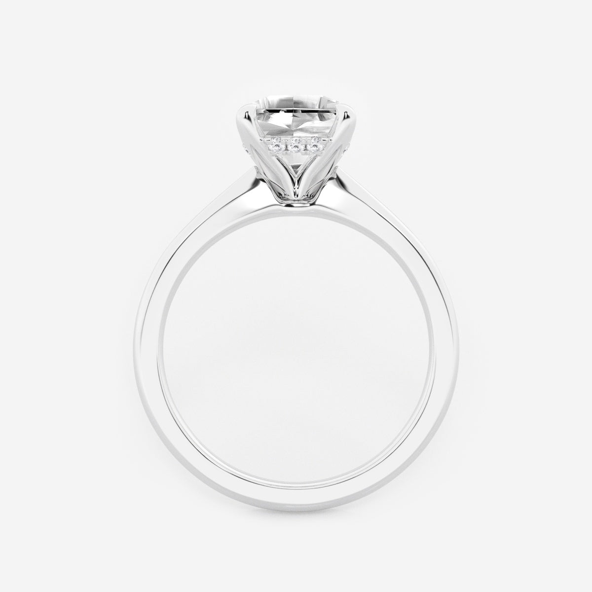 Esme - Hidden Halo Design Engagement Ring