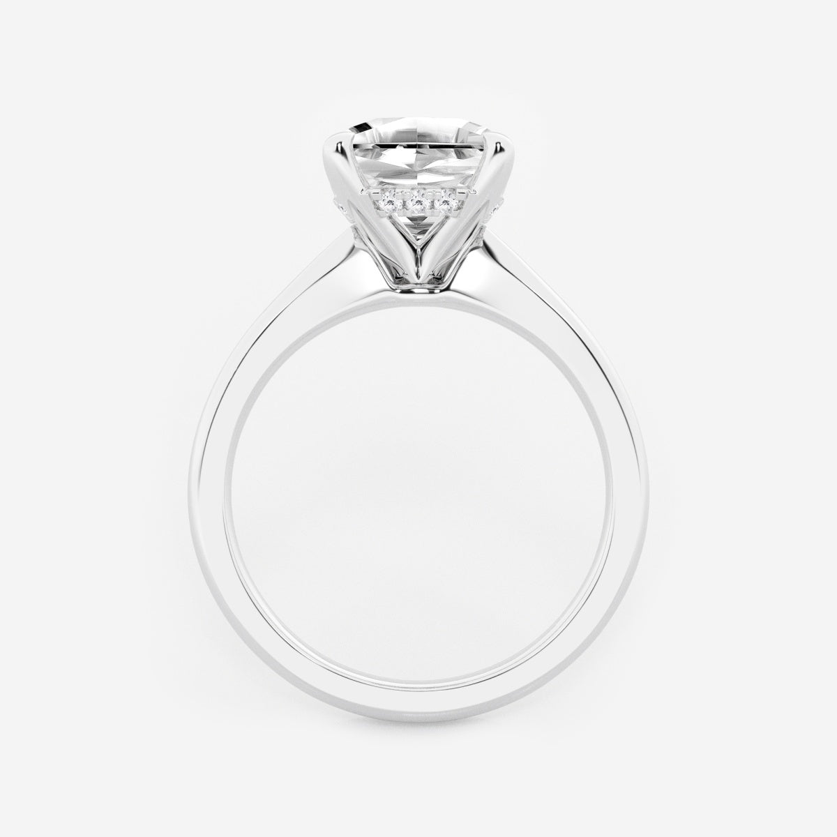 Esme - Hidden Halo Design Engagement Ring