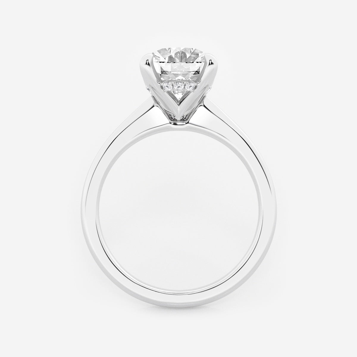 Esme - Hidden Halo Design Engagement Ring