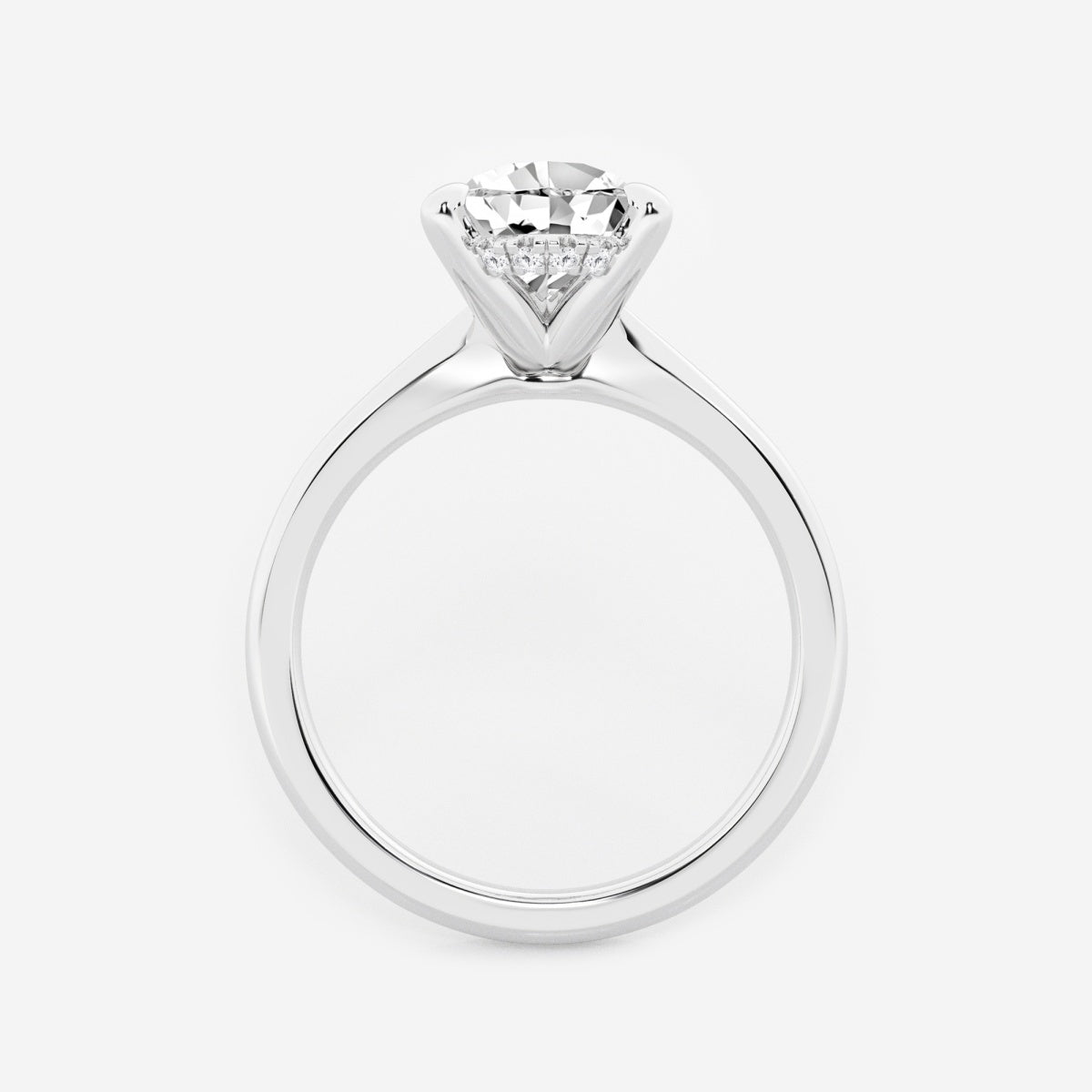 Esme - Hidden Halo Design Engagement Ring