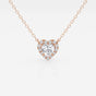 Esme - Timeless Heart Halo Necklaces