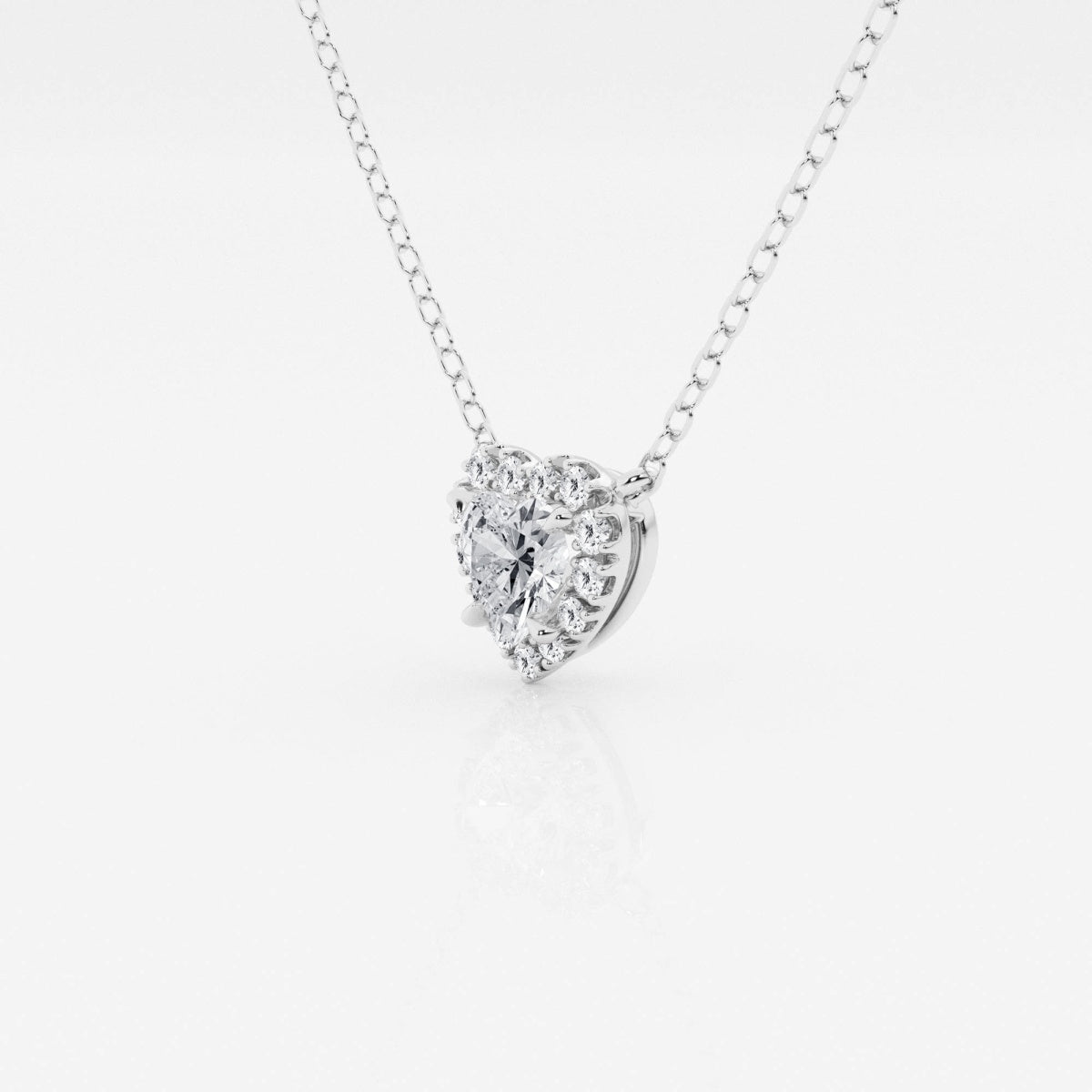 Esme - Timeless Heart Halo Necklaces