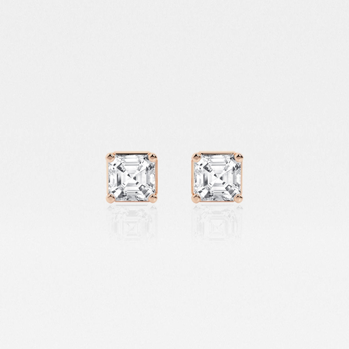 Estelle - Classic Solitaire Design Earrings