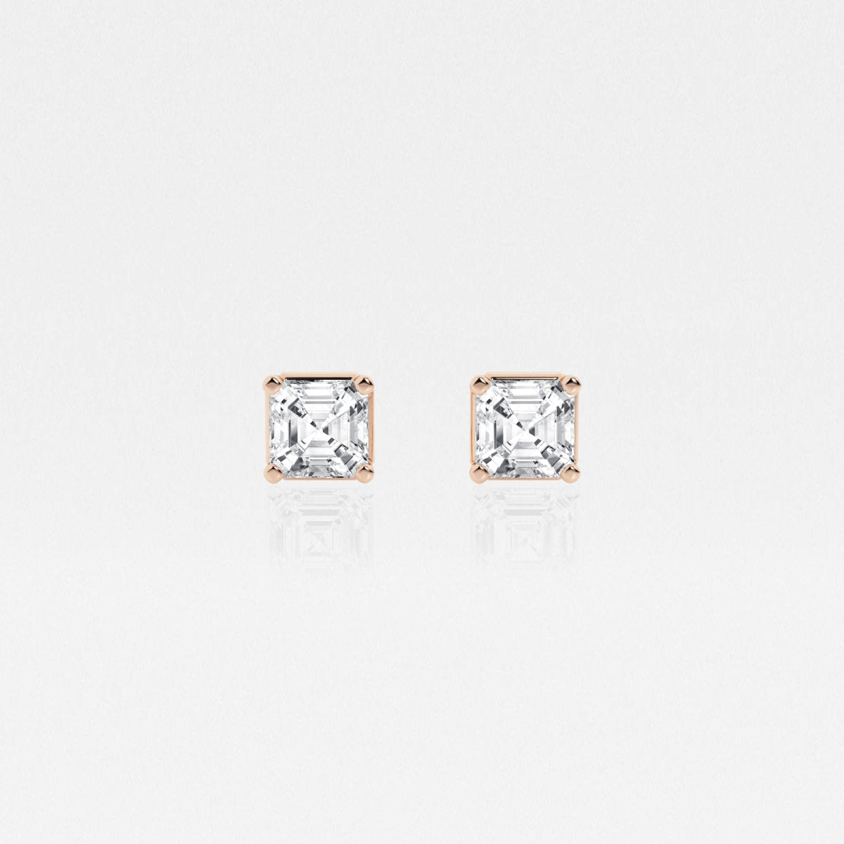 Estelle - Classic Solitaire Design Earrings