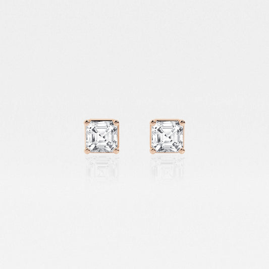 Estelle - Classic Solitaire Design Earrings