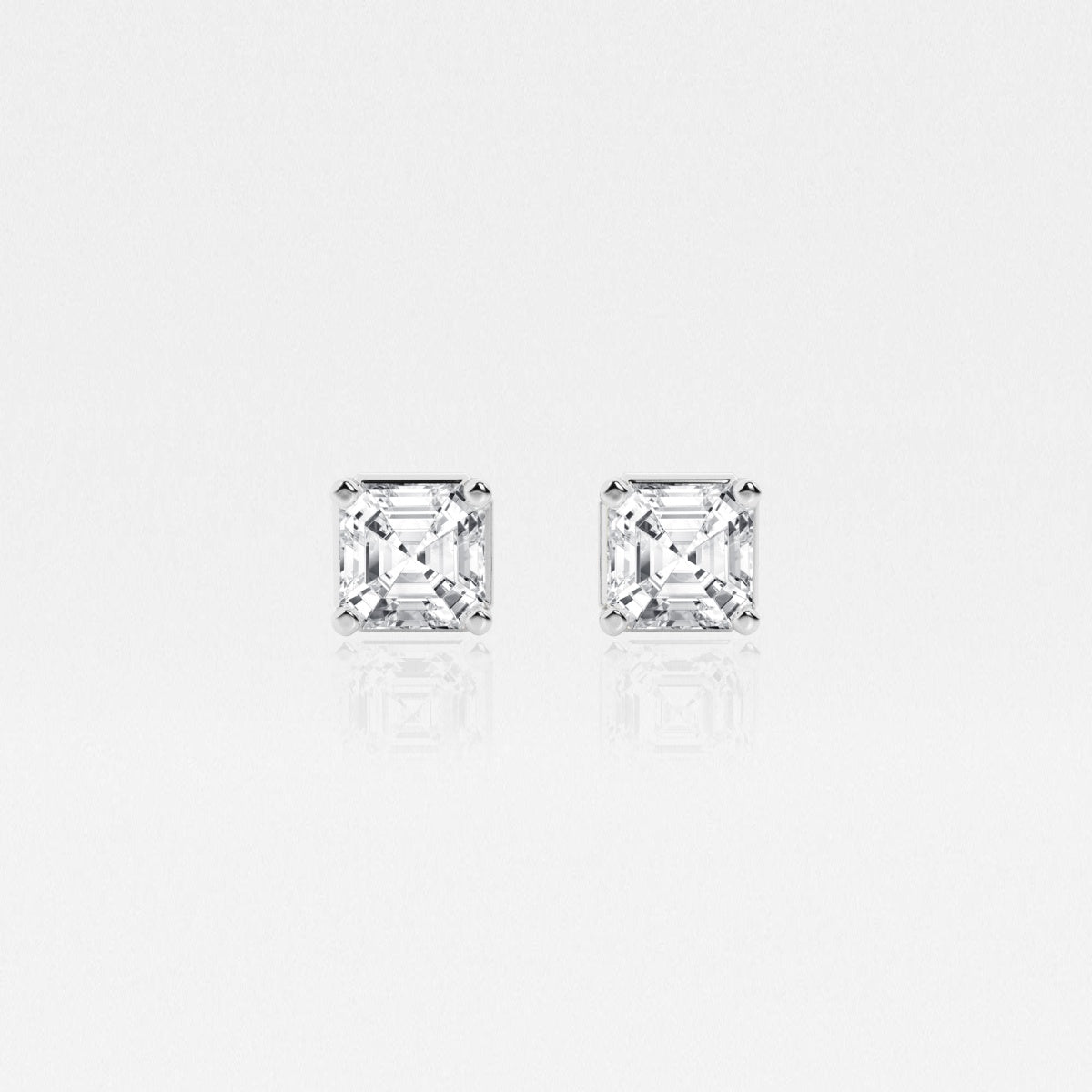 Estelle - Classic Solitaire Design Earrings