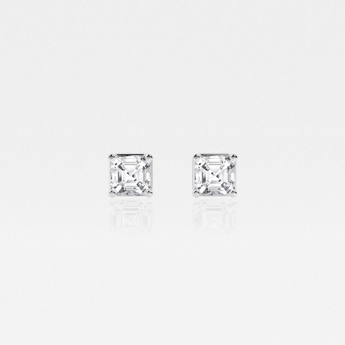 Estelle - Classic Solitaire Design Earrings