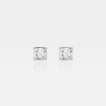 Estelle - Classic Solitaire Design Earrings