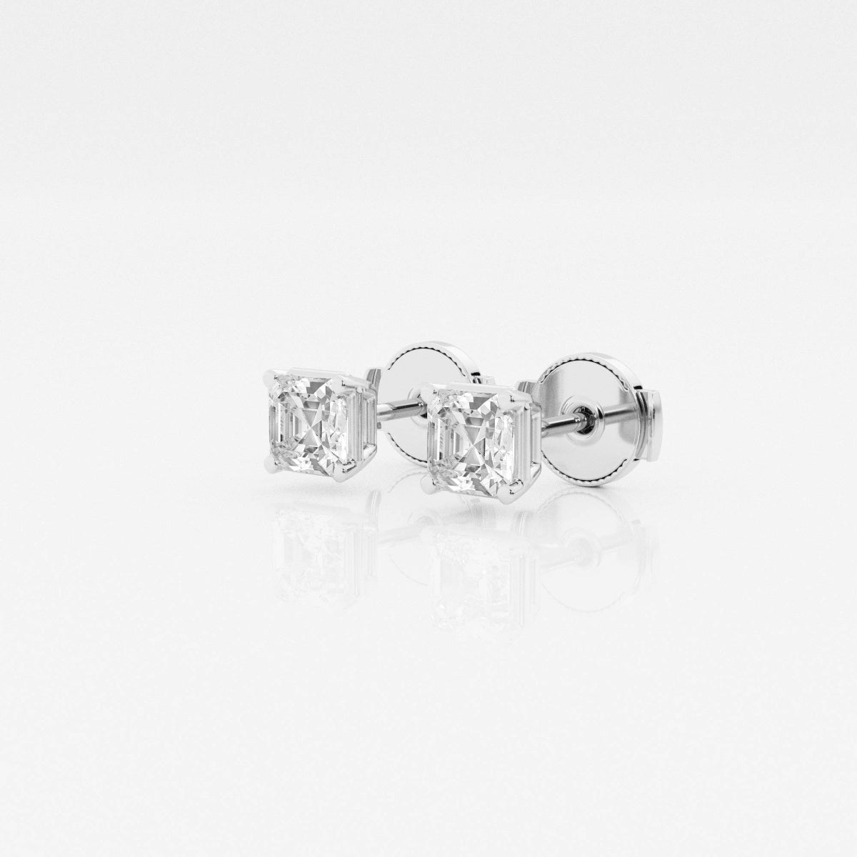 Estelle - Classic Solitaire Design Earrings