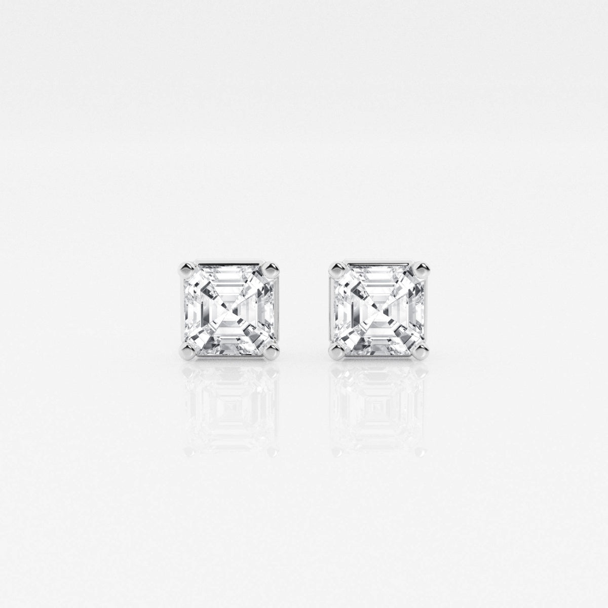 Estelle - Classic Solitaire Design Earrings