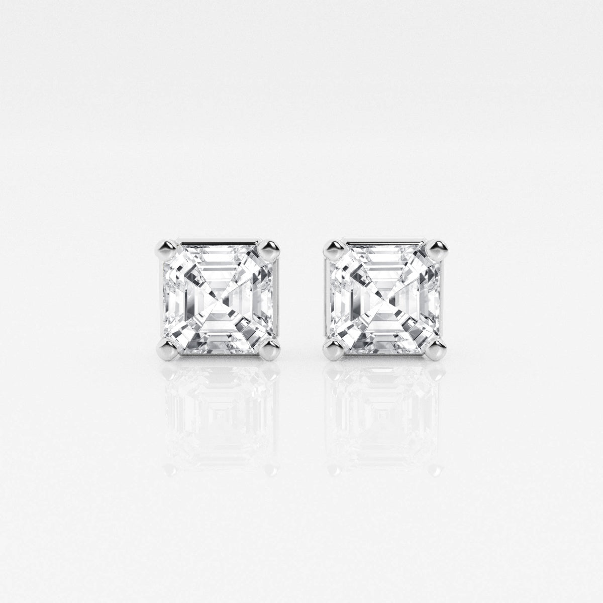 Estelle - Classic Solitaire Design Earrings