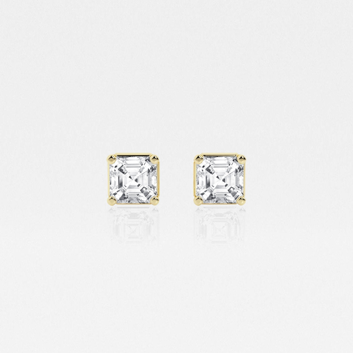 Estelle - Classic Solitaire Design Earrings