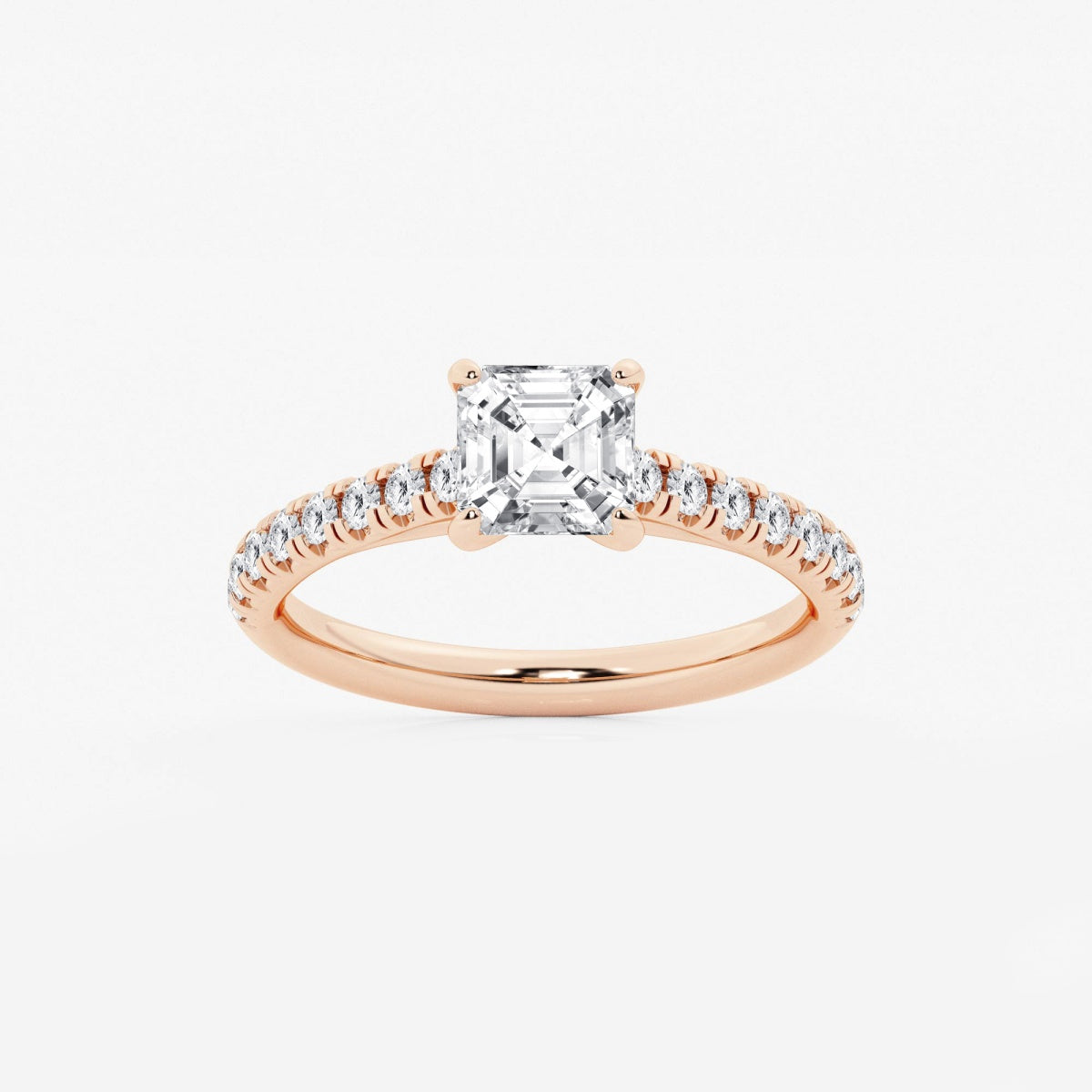 Estelle - French Pave Elegance Engagement Ring