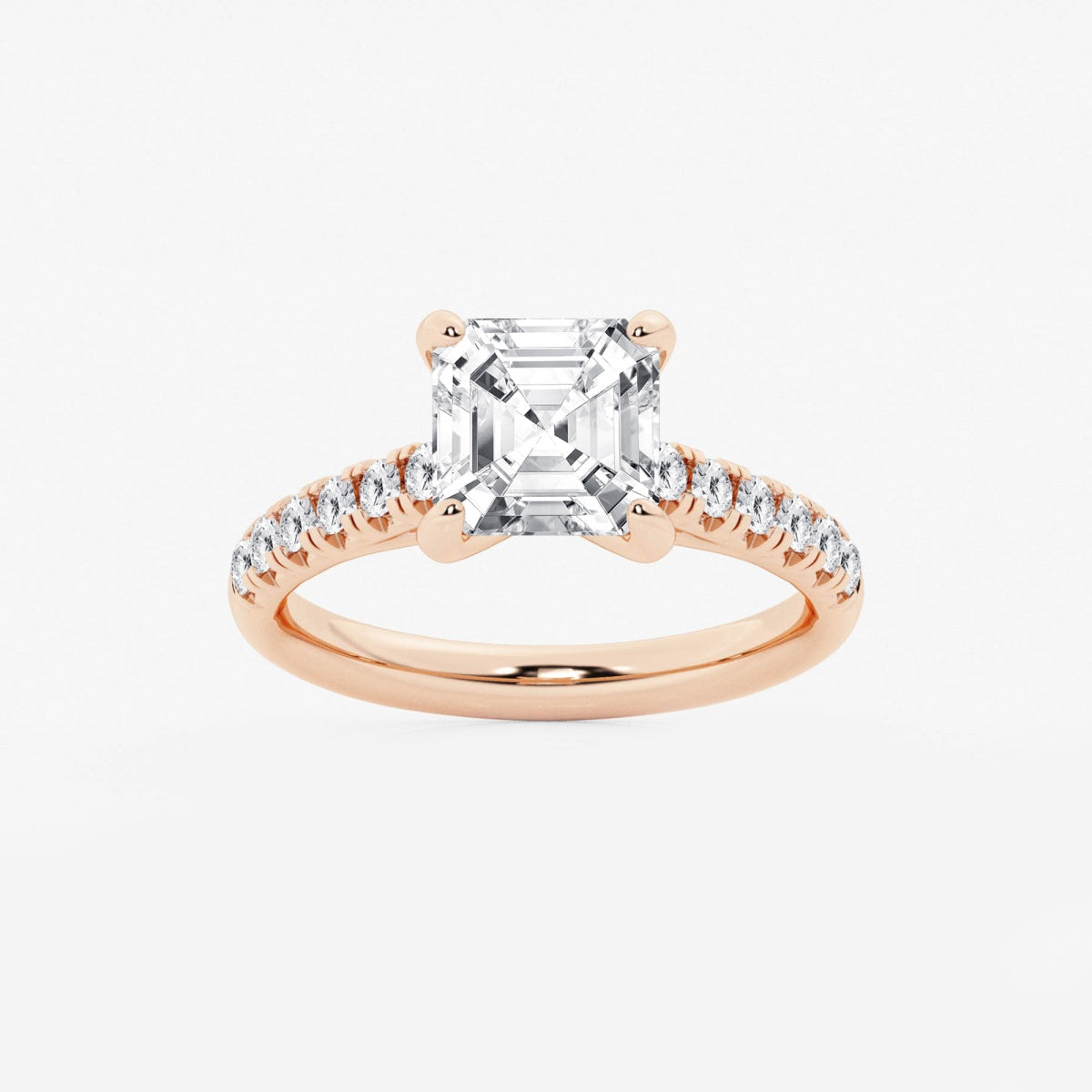 Estelle - French Pave Elegance Engagement Ring