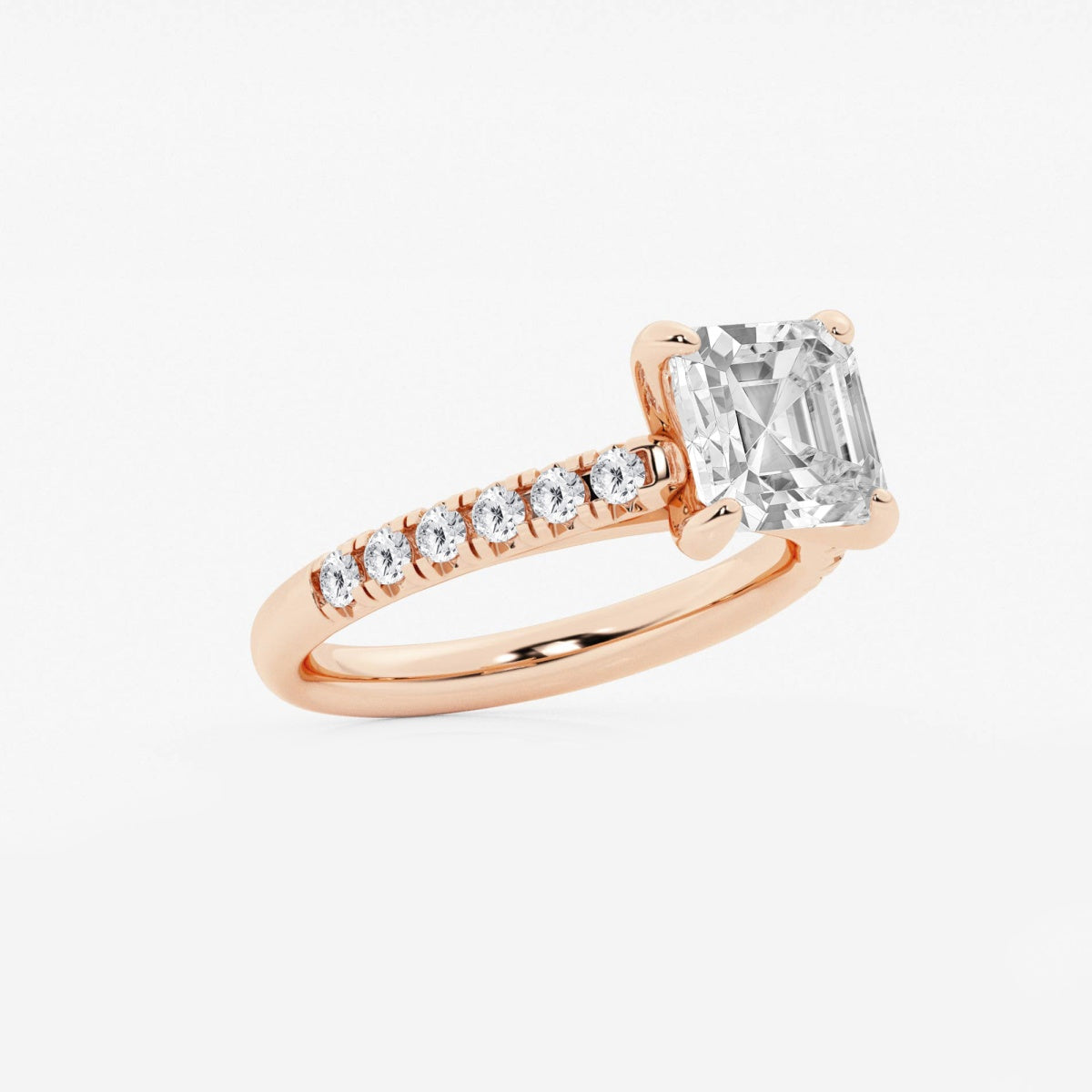 Estelle - French Pave Elegance Engagement Ring