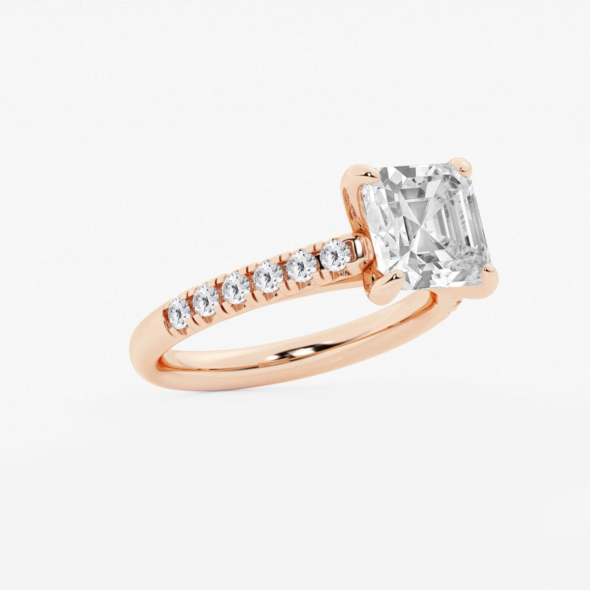 Estelle - French Pave Elegance Engagement Ring