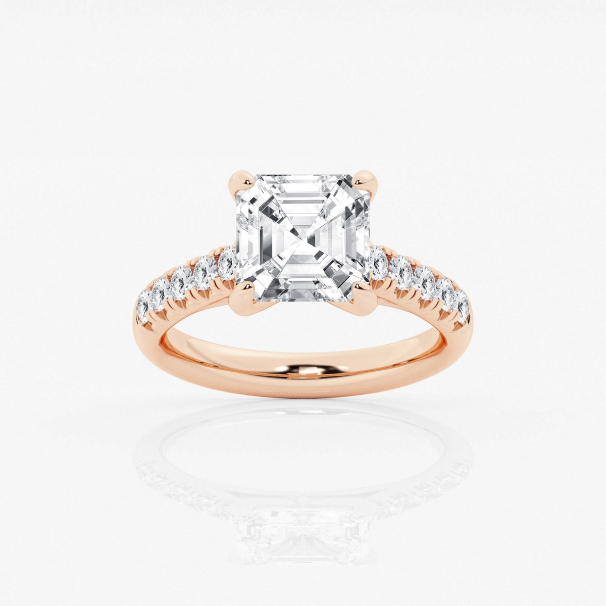 Estelle - French Pave Elegance Engagement Ring