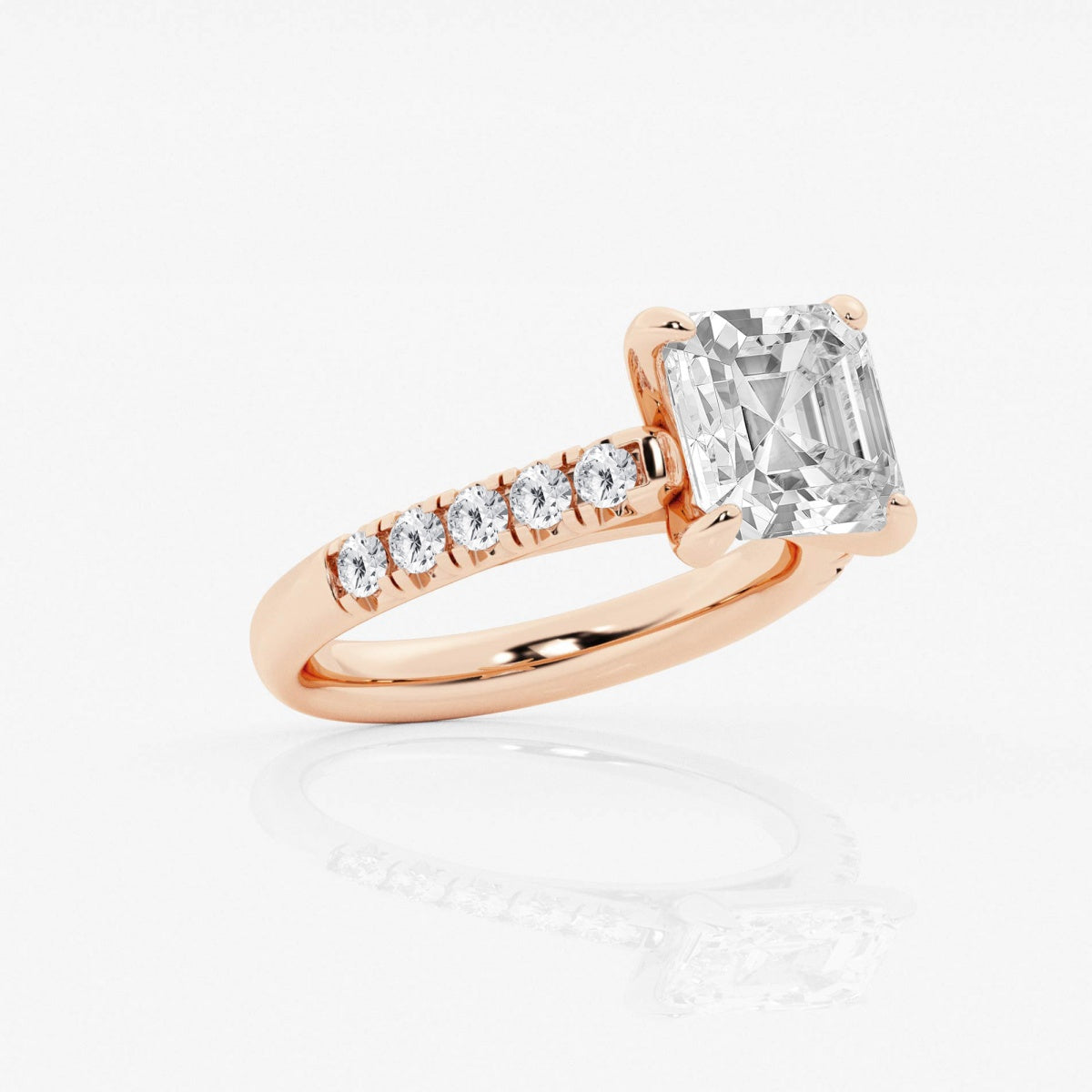 Estelle - French Pave Elegance Engagement Ring