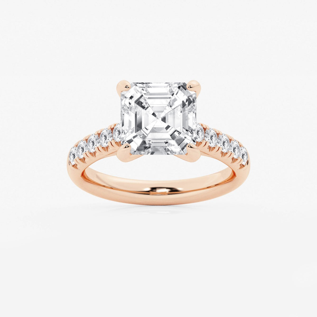 Estelle - French Pave Elegance Engagement Ring