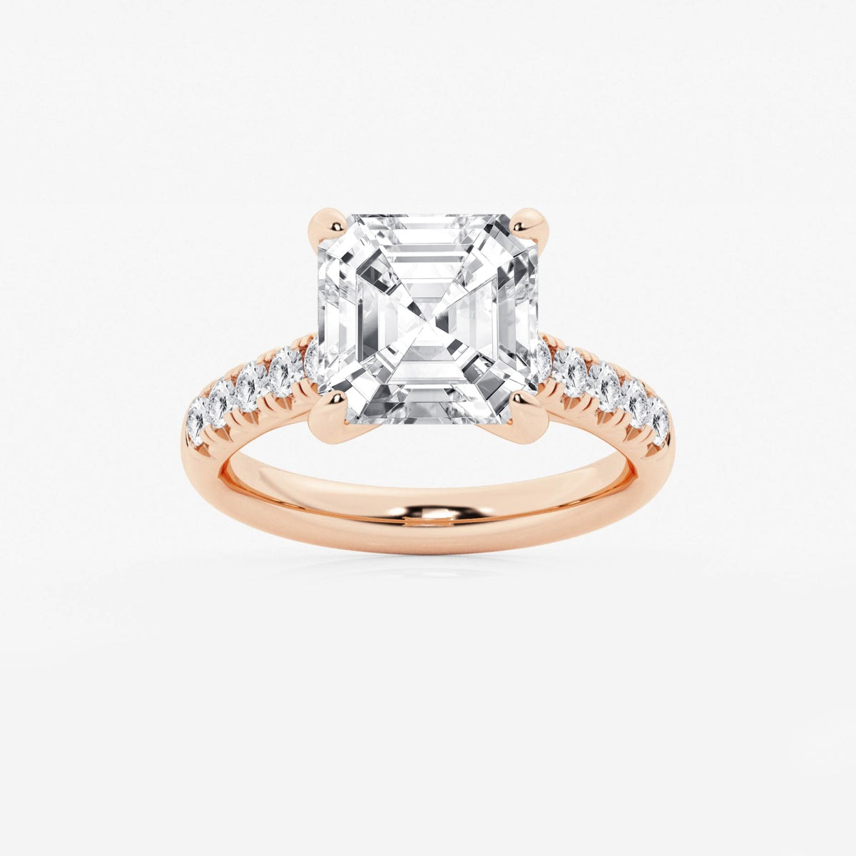 Estelle - French Pave Elegance Engagement Ring