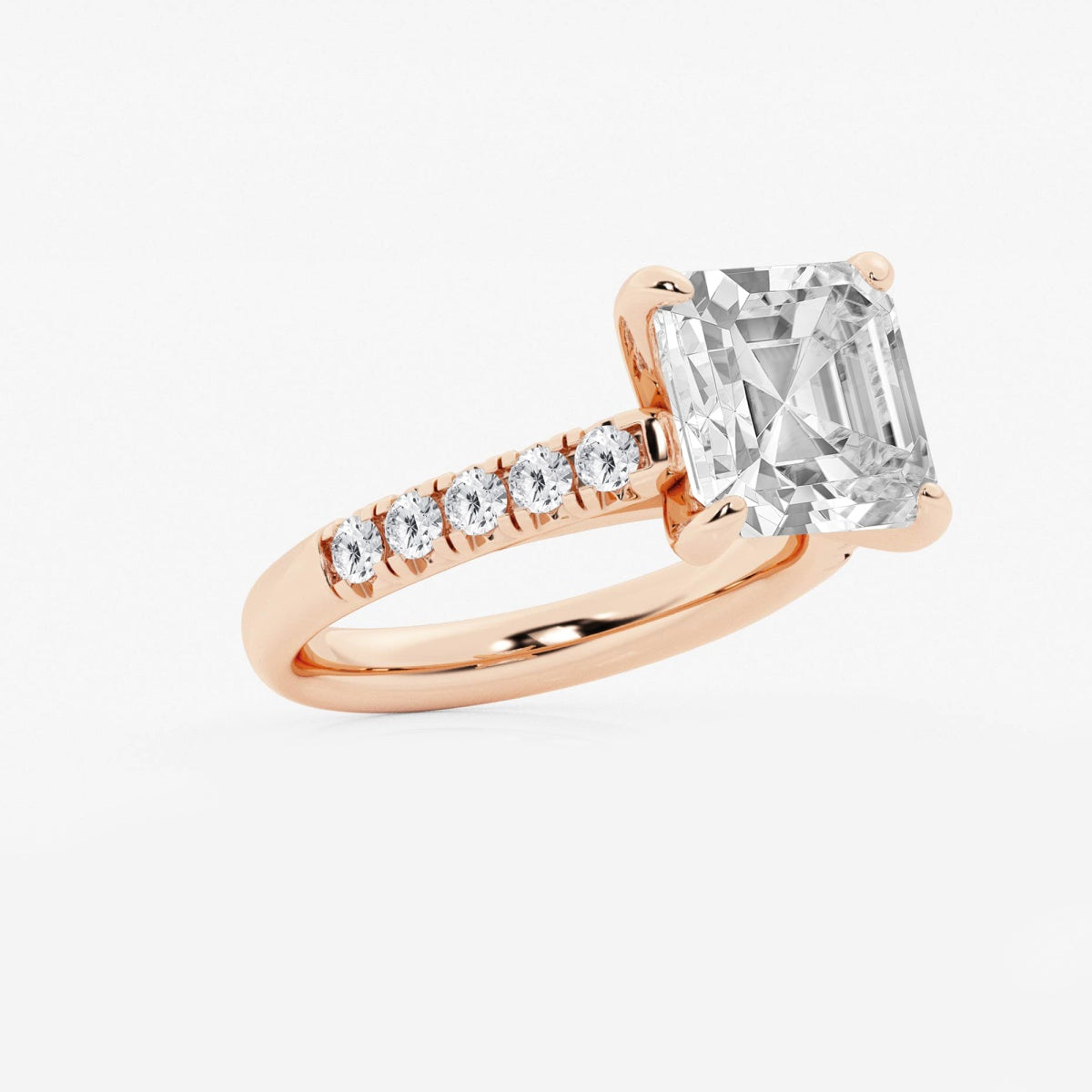 Estelle - French Pave Elegance Engagement Ring