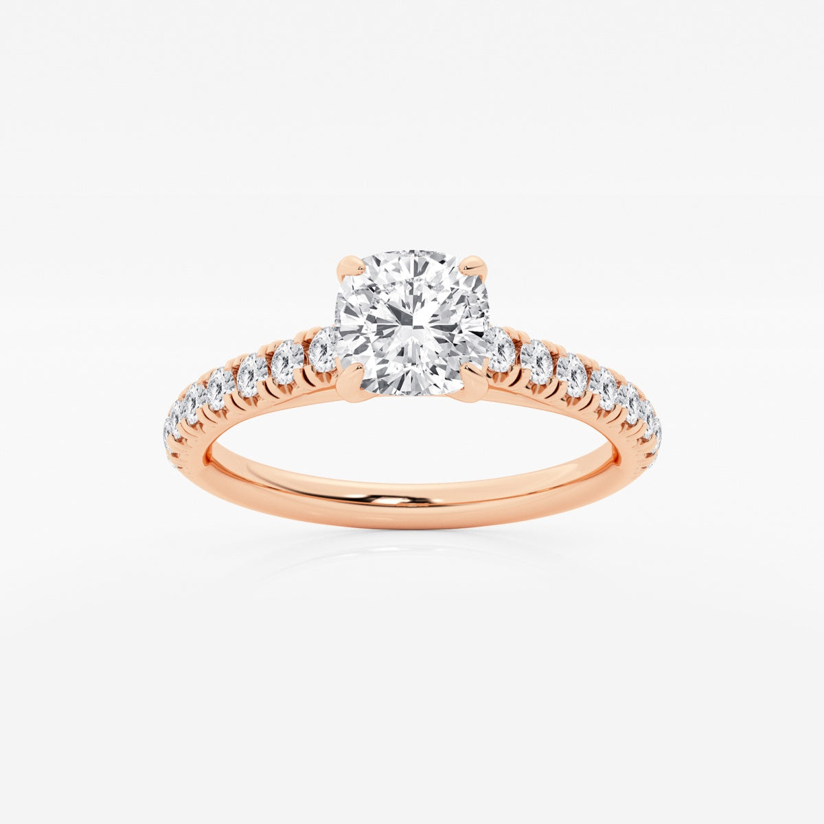 Estelle - French Pave Elegance Engagement Ring