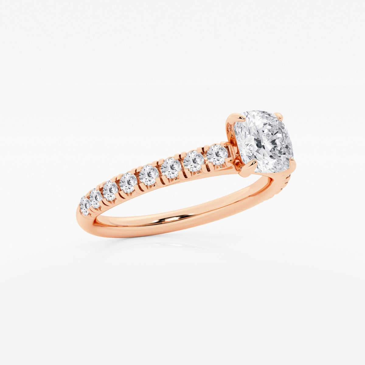 Estelle - French Pave Elegance Engagement Ring