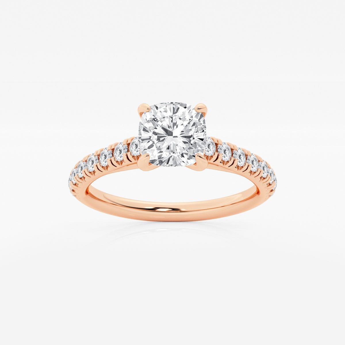 Estelle - French Pave Elegance Engagement Ring