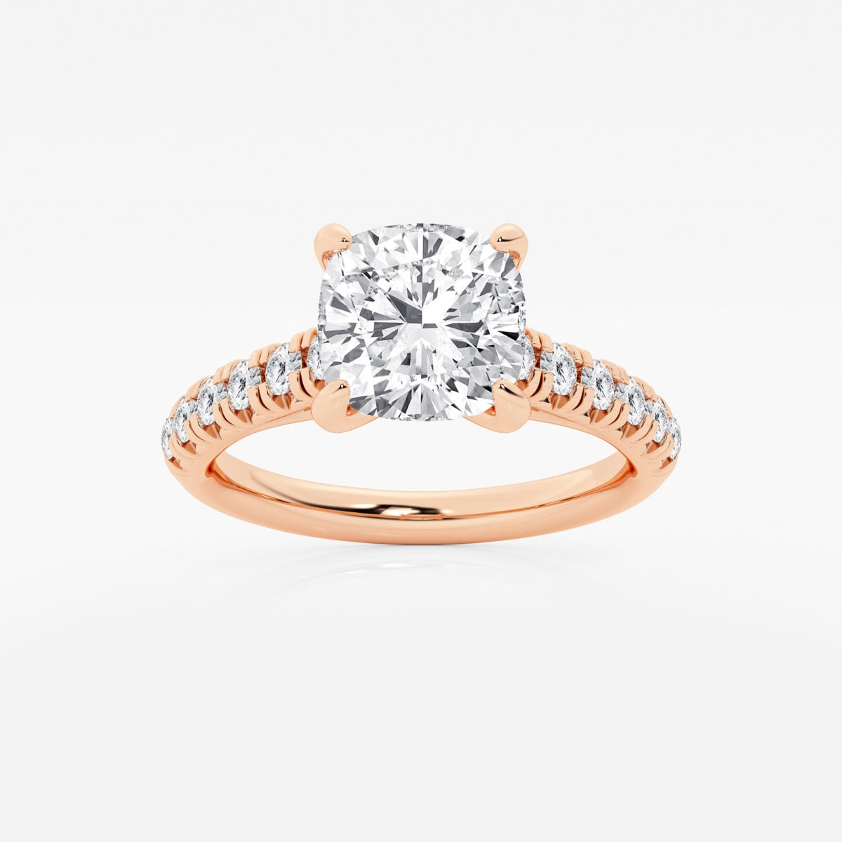 Estelle - French Pave Elegance Engagement Ring