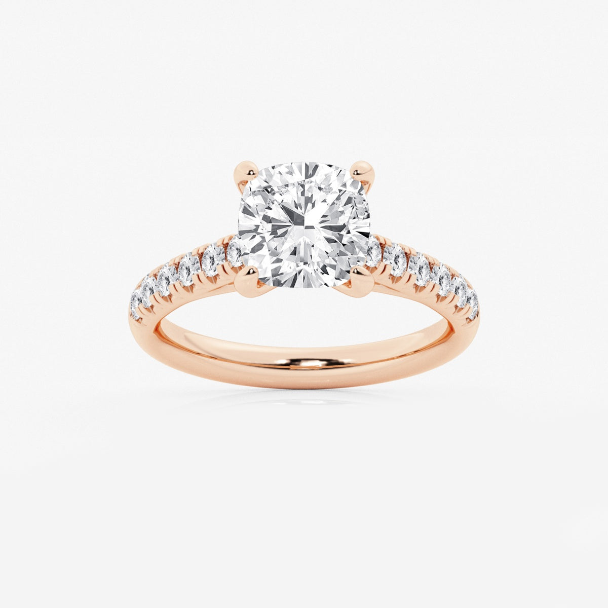 Estelle - French Pave Elegance Engagement Ring