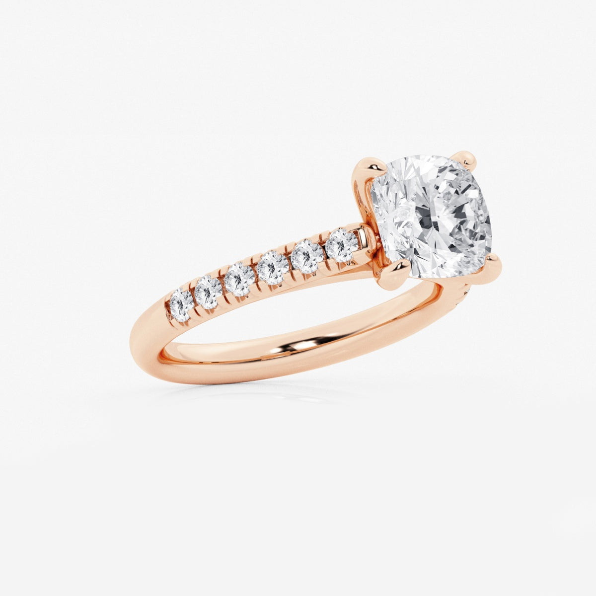 Estelle - French Pave Elegance Engagement Ring