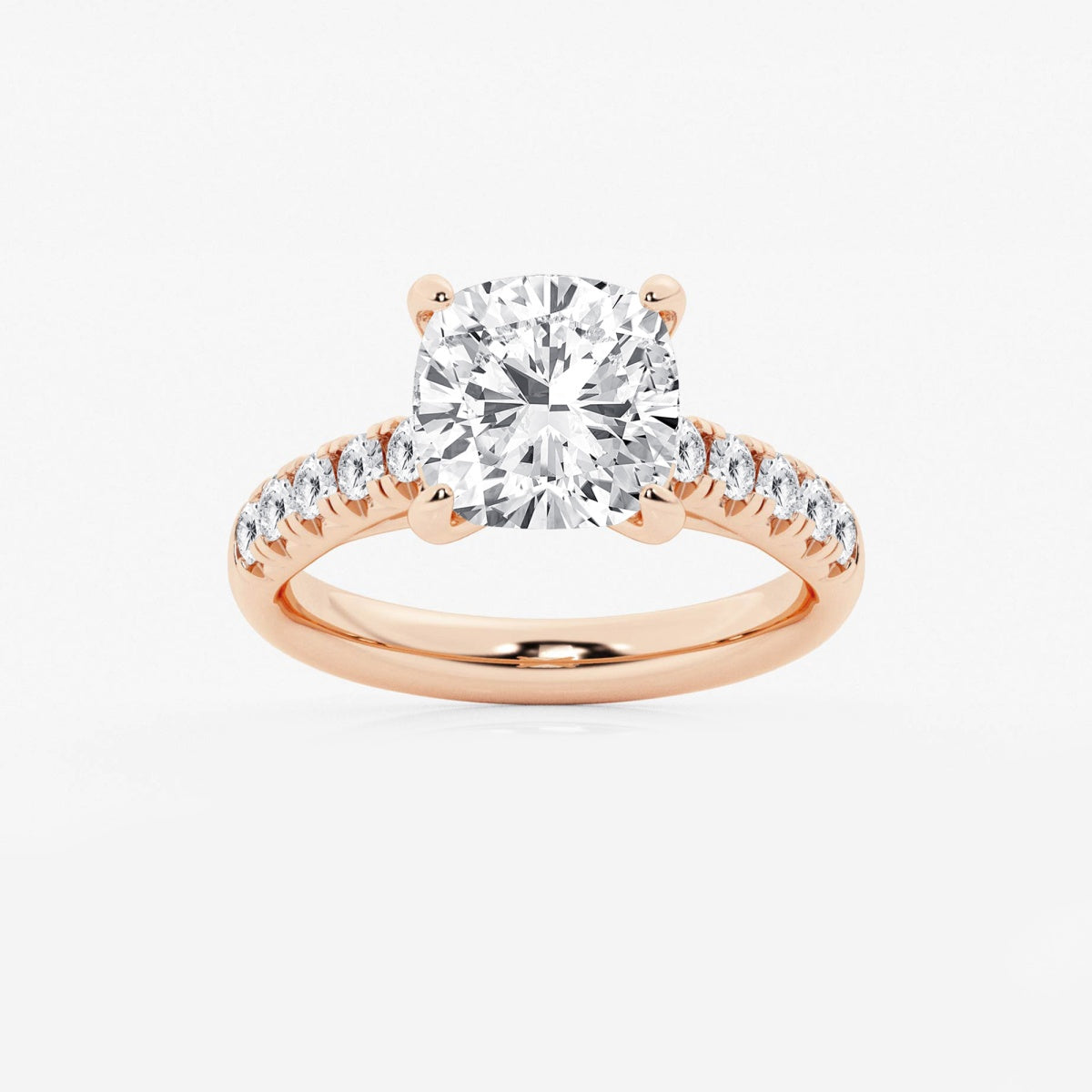 Estelle - French Pave Elegance Engagement Ring