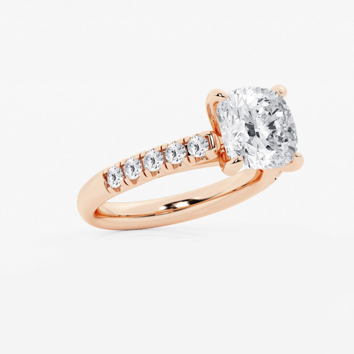 Estelle - French Pave Elegance Engagement Ring