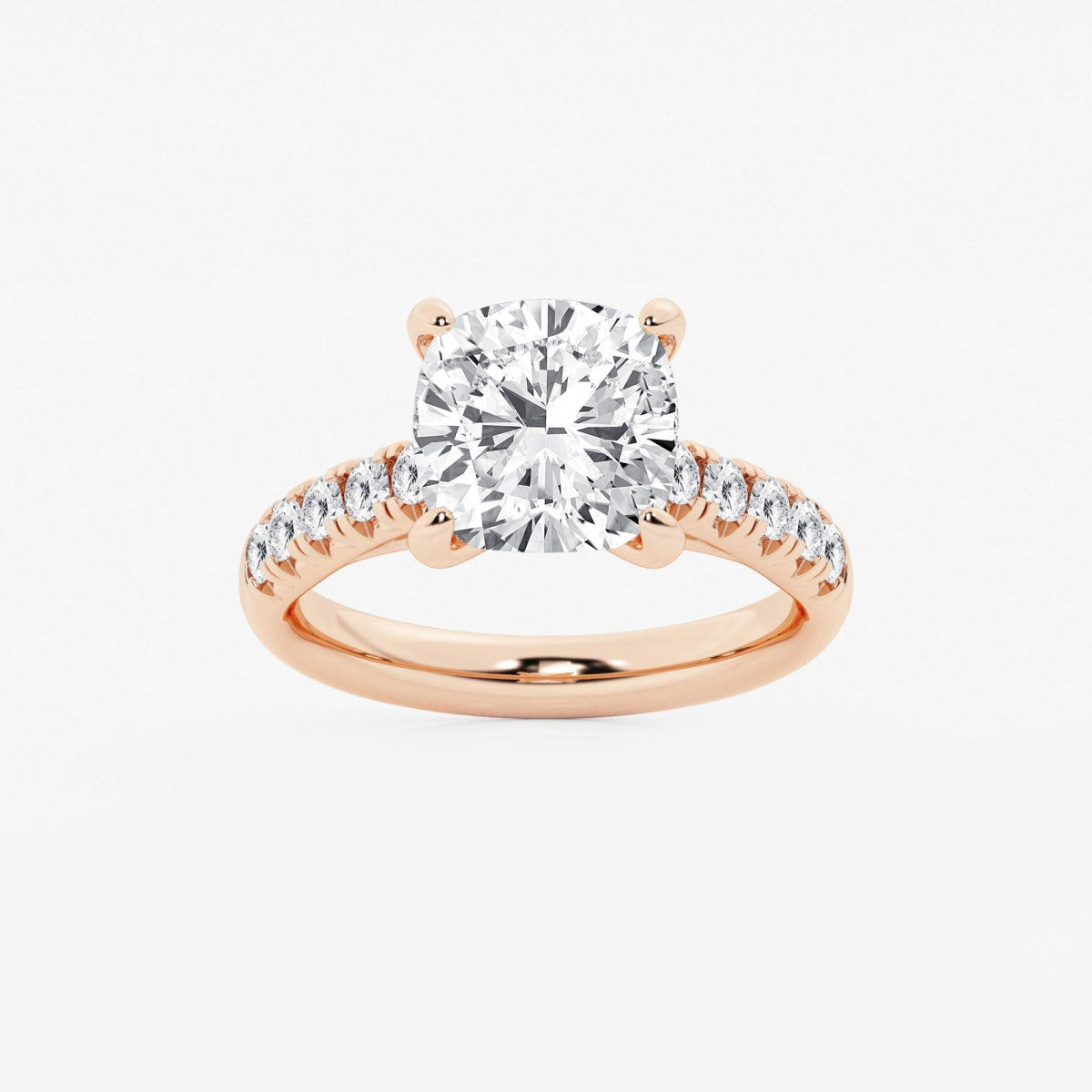 Estelle - French Pave Elegance Engagement Ring