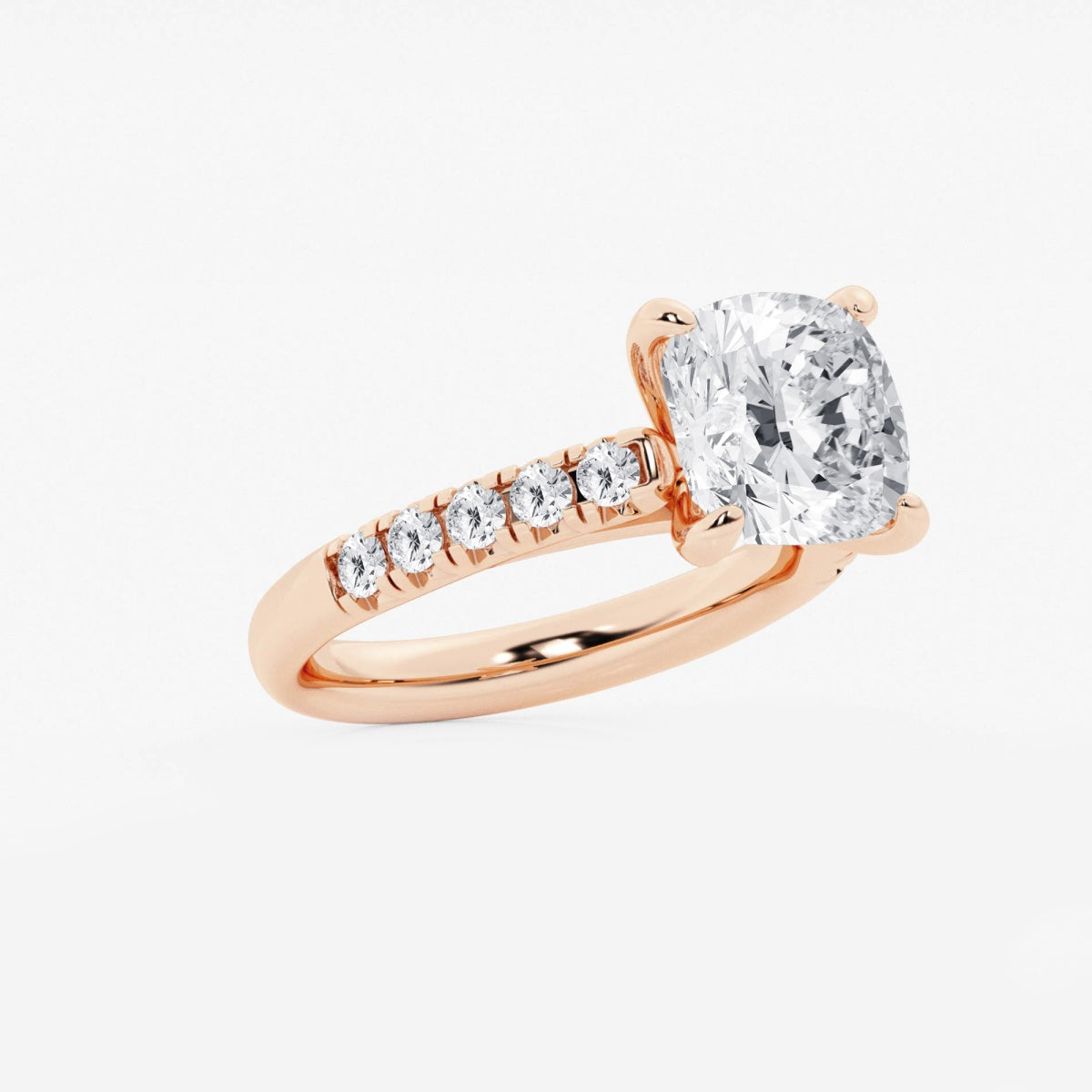 Estelle - French Pave Elegance Engagement Ring