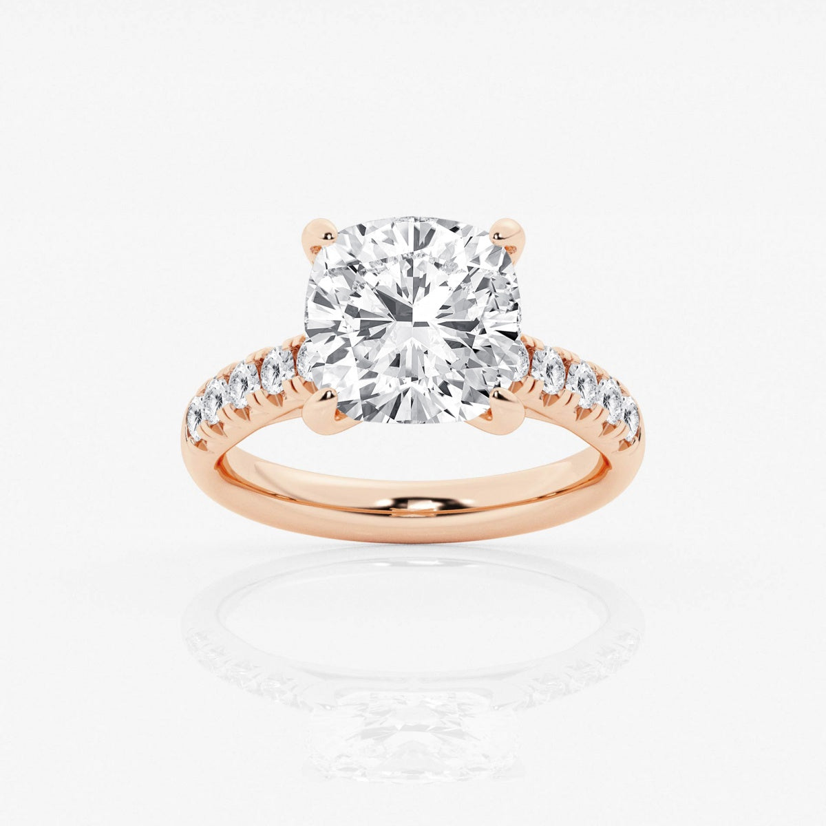 Estelle - French Pave Elegance Engagement Ring