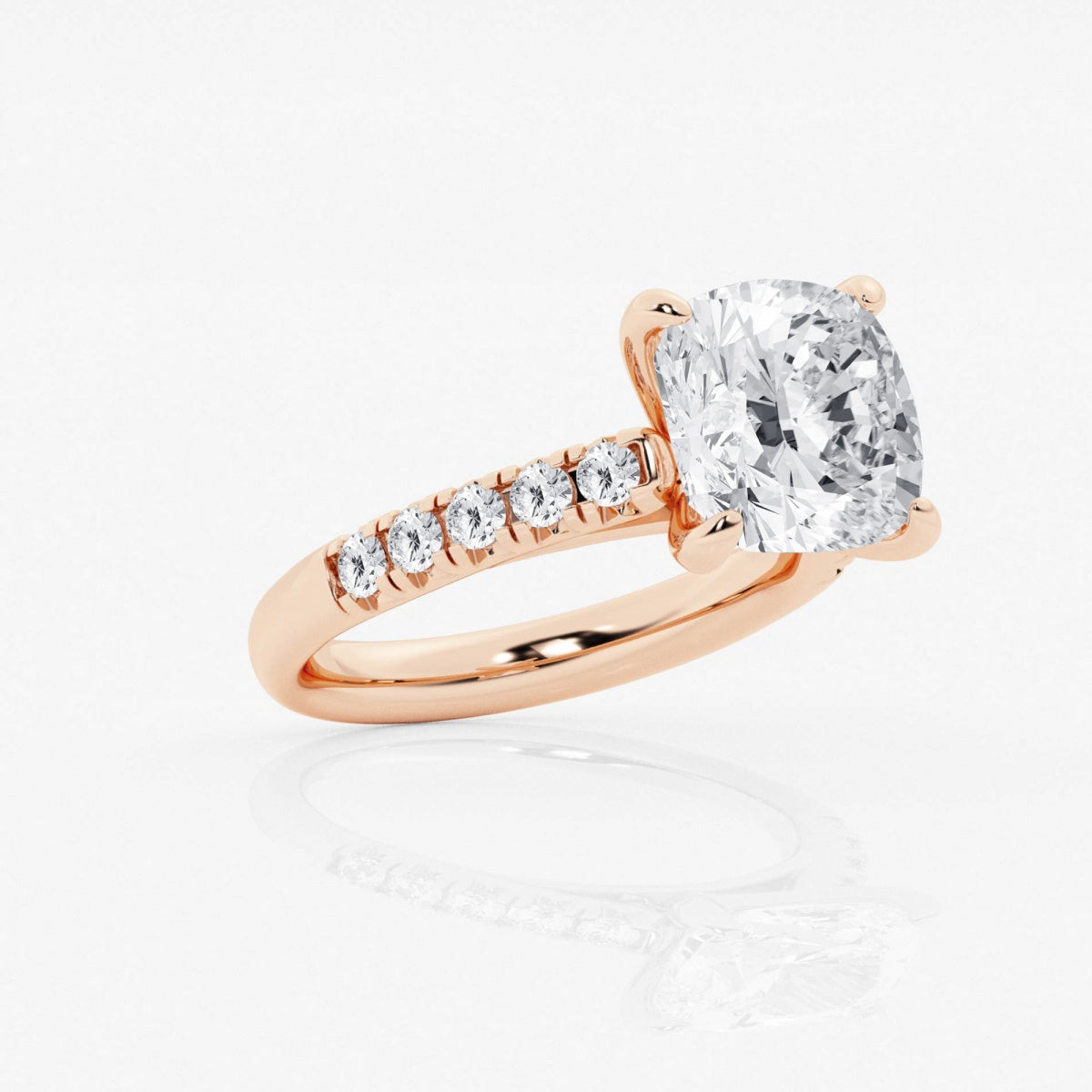 Estelle - French Pave Elegance Engagement Ring